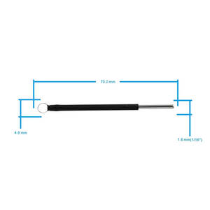 Juego de electrodos dentales reutilizables de 7 piezas Ellman Surgitron piel/electrodos de cauterización oral eje de 1,6mm todo acero inoxidable - Product Image 5