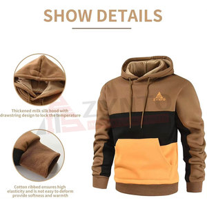 Nouveauté en vente chaude, sweats à capuche pour hommes, style unique, respirant, sweats à capuche pour hommes en meilleur matériau - Product Image 4