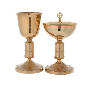 Top vente artisanat laiton Designer or calice et ciboire sur Offre Spéciale - Product Image 1