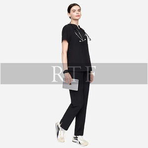 ชุดยูนิฟอร์มพยาบาลชุดสครับสำหรับผู้หญิงชุดเสื้อสำหรับโรงพยาบาลชุดสครับ - Product Image 4