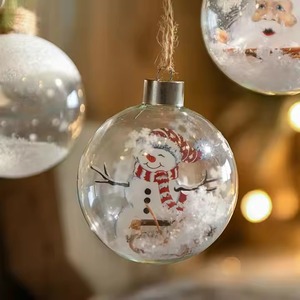 ACCESORIO DE DECORACIÓN DE ÁRBOL COLGANTE DE BOLA DE CRISTAL DE NAVIDAD PARA EL HOGAR Y COMERCIALES DECENTE ARTÍCULO FANTÁSTICO DE 2K25 - Product Image 4