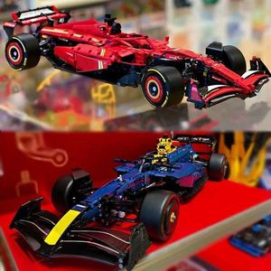 Blocs de construction de voiture de course <span class=keywords><strong>F1</strong></span> RB20 SF24, modèle de voiture de course de collection high-tech, kit d'assemblage pour collection d'adultes et cadeau - Product Image 4