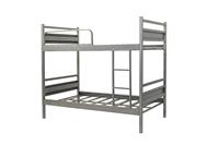 Lit superposé en métal pliable modulaire minimaliste de fabrication européenne pour les chambres, les hôtels, les écoles, les appartements, les hôpitaux