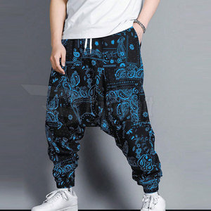 Vêtements de mode En stock Pantalon de jogging baggy sublimé de grande taille pour homme - Product Image 4