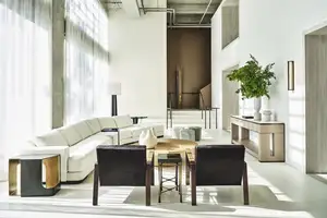 Divano moderno di lusso di alta qualità per la casa con angolo a forma di U multi-persona divano personalizzato