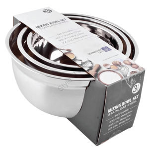 ชุดชามสแตนเลสเยอรมัน 3 ชิ้น - Product Image 1