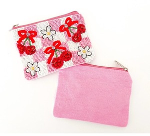 Vintage Intricate Handmade Patterns Beaded Coin Pouches Portable Seed <b>Beads</b> Craftsmanship Women's Mini Embroidery Coin Purses - Product Image 5