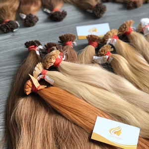 Extensiones de Cabello Vietnamitas Remy 100% con Queratina Italiana, Puntas Planas, de 8 a 32 Pulgadas, Color Claro, Pre-Adheridas con Cinta, Cabello Liso y Sedoso - Product Image 1