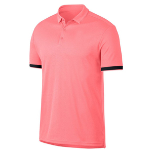 Personalizable bordado transpirable Polo en blanco poliéster Piqué material anti-deformación Golf camisetas unisex - Product Image 2