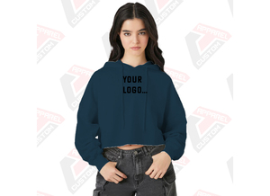 Stylish and Cozy Men's Winter Crop Hoodie 100% Cotton Digital Printing Embroidered Lightweight Layering - Product Image 2