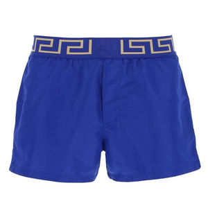 Shorts de Playa Personalizados 100% Algodón para Hombre, Traje de Baño para Surf con Bolsillo, Secado Rápido, Cierre con Cordón - Product Image 3