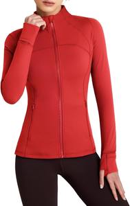 Ladies Fitness Clothing Gym Long Sleeve Crop Top Jacket Women Sportswear <b>Slim</b> Tracksuits Zipper Sport Jacket - Product Image 4