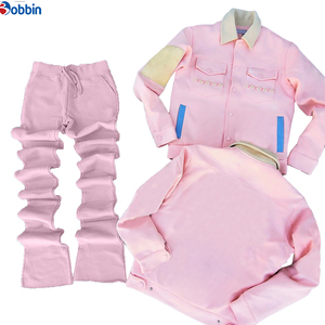 Ensemble de survêtement de qualité supérieure avec logo personnalisé, ensembles de baseball classiques pour hommes, veste et pantalon de baseball, vêtements de jogging, sweat-shirts patchwork, ensemble de sport - Product Image 1