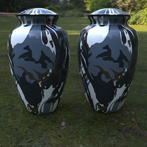 Urnas de cremación de adoquines de piedra caliza únicas Urnas conmemorativas con bolsa de terciopelo gratis - Product Image 3