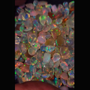 429 Uds ópalo etíope Natural 8mm 14mm pera ovalada rectángulo faceta 495 CTS lote Iroc ventas buena calidad ópalo piedra preciosa US $1132 - Product Image 1