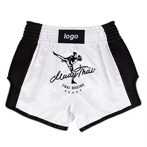 Haute qualité personnalisé nouveau boxe Muay Thai Shorts confortable séchage rapide Anti-rides et Anti-rétrécissement Arts martiaux porter - Product Image 1