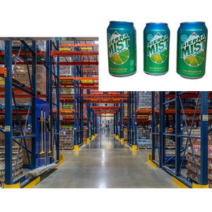 Refresco con sabor a Lima limón Sierraa Mistt en latas - Product Image 2