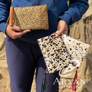 Portefeuille en cuir souple pour téléphone, porte-cartes de crédit, pochette pour cheveux - Product Image 1