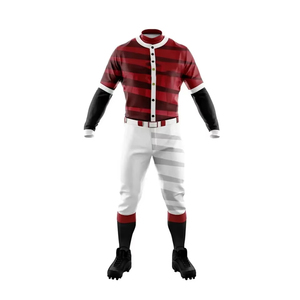 Custom Men's Baseball Softball Uniform Short Plus Size High Quality Digital Printed Breathable Mesh Polyester Quick Dry - Product Image 2