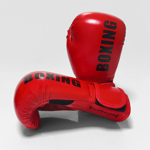 Gants de boxe avec logo personnalisé Meilleure vente Gants de boxe de haute qualité Meilleur prix Fabricant pakistanais Gants de boxe de combat en cuir PU pour hommes - Product Image 1