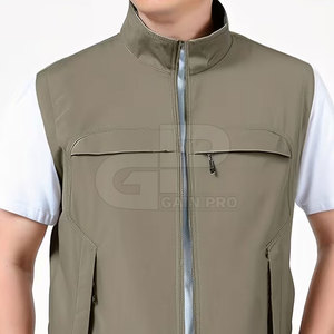 <b>Men</b> <b>Gilets</b> Breathable <b>Lightweight</b> Vest For Hiking Travel Outdoor Sports And Everyday Wear - Product Image 3