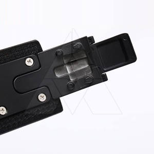 Cinturón de palanca de cuero de vaca Unisex de alta calidad con logotipo personalizado para entrenamiento de gimnasia y levantamiento de pesas - Product Image 5