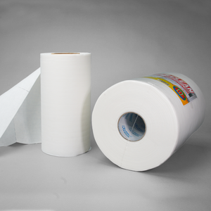 Krclean Rouleaux de chiffons en tissu non tissé thermocollés de poids moyen respectueux de l'environnement industriel 30x30cm Taille Style uni 90 GSM - Product Image 4