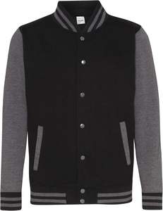 Veste universitaire unisexe en coton mélangé Letterman de haute qualité veste de baseball coupe-vent de style tendance pour hommes avec impression de logo - Product Image 6