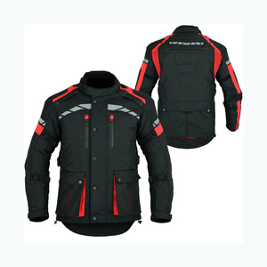 Calidad superior con armaduras motocicleta invierno textil impermeable mujer 3 capas chaqueta transpirable con logotipo personalizado y color - Product Image 1