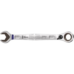 Clé à cliquet à double extrémité Joker réversible de 16 mm, longueur 213 mm, avec 15 anneaux, produit WERA - Product Image 1