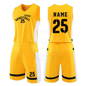 Uniformes de Baloncesto Transpirables Personalizados al por Mayor, Alta Calidad, 100% Poliéster, Diseño Único Personalizado - Product Image 1