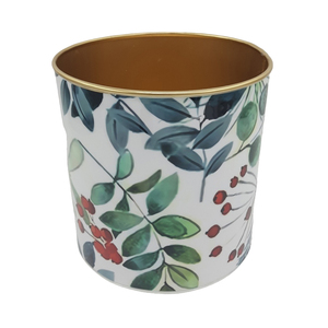 Juego de 3 Macetas Metálicas de Estilo Único con Adhesivos Decorativos de Esmalte, Macetas Grandes para Flores, Decoración del Hogar e Interior, Hechas a Mano y Personalizadas - Product Image 5