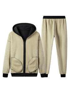 Chándales Deportivos para Hombre, Diseño Nuevo, a la Moda, Lisos, 100% Algodón, Transpirables, Ajustados, Precios al por Mayor - Product Image 3