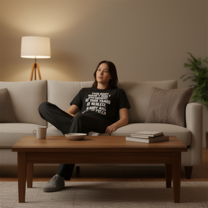 T-Shirt 'This Body Wasn't Built Overnight' Manica Corta Girocollo Unisex per Adulti, per Attività Promozionali, Stampa Serigrafica - Product Image 3