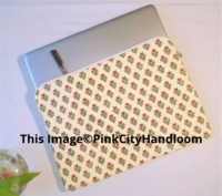 Housse pour ordinateur portable en coton matelassé imprimé indien vintage de haute qualité pour usage quotidien MacBook Pro Air 16 pouces Couleur et logo personnalisables