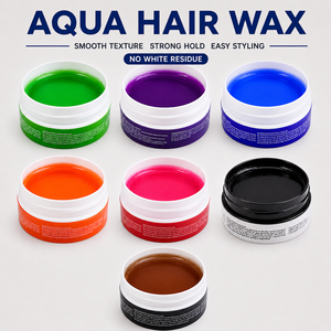 Cera para el Cabello Roja Aqua 150ml, Fijación Fuerte a Base de Agua, Pomada Texturizante para Peinar, Máximo Control, Acabado Brillante, Fácil de Lavar, Venta al Por Mayor - Product Image 3