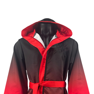 Fabricant professionnel de robes de boxe, fournisseur de vêtements de ring à capuche en satin sur mesure de qualité supérieure - Product Image 5