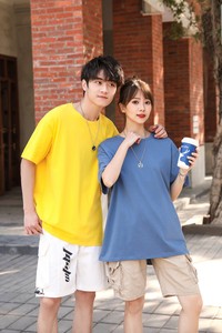 100% nouveaux T-shirts en coton pour hommes et femmes T-shirt sérigraphié personnalisable confortable et respirant pour hommes - Product Image 3