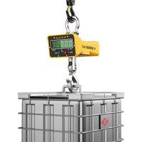 Báscula de Grúa Colgante Inalámbrica de Alta Resistencia de 500 kg a 10 T - Sensor de Peso Digital para Construcción Industrial y Almacenamiento
