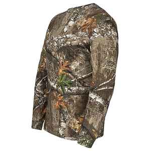 Premium Realtree <b>Camo</b> Long Sleeve T-Shirt Kids Youth Hunting Outdoor Apparel Wholesale Camouflage Clothing Sportswear OEM - Product Image 3