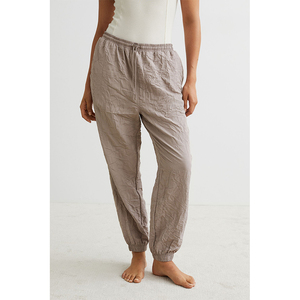 Superbe qualité couleur unie prix bon marché conception personnalisée décontracté femmes/dames pantalons de survêtement d'hiver survêtement - Product Image 2