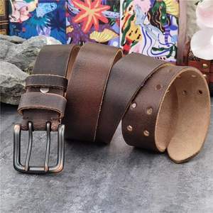 Cinturón de Cuero Tradicional para Hombre, Estilo Clásico para Oficina y Uso Casual, Cinturón de Cuero Premium para Hombre, Accesorio Elegante para el Día a Día - Product Image 2