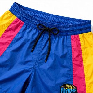 Sports Training Travel Performance Windbreaker Shorts <b>Set</b> Men's Comfortable Quick Dry Athletic Windbreaker Shorts <b>Set</b> - Product Image 5
