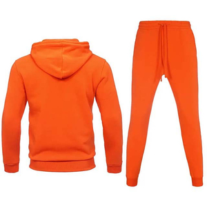 Survêtements pour hommes en coton respirant et lourd avec logo personnalisé de vente en gros de survêtements de marque privée entraînement décontracté jogging hiver - Product Image 2