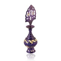 Adiba Home Decor Funnel Surma en laiton, moderne, multifonctionnel, avec projection, antidérapant, réglable, applicateur de Kohl et Kajal, pour bureau