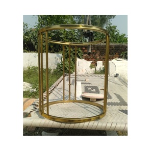 Table de salon de forme personnalisée de qualité exclusive Table en métal au design admirable pour la décoration intérieure au meilleur prix - Product Image 3