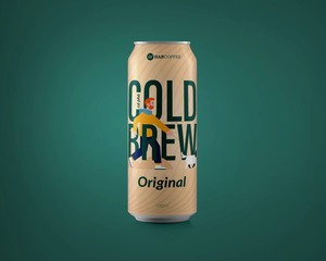 กาแฟอาราบิก้าโรบัสต้าเครื่องชงกาแฟสำเร็จรูปแบบกระป๋องฉลาก ODM - Product Image 1