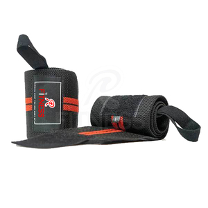 Sangles de poignet premium pour la musculation, support de préhension robuste pour la gym, les soulevés de terre, les tractions et l'entraînement de force - Product Image 4