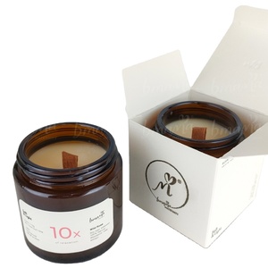 Velas perfumadas de cera de soja Natural, Set de regalo hecho a medida de lujo, tarro de latas de Aroma, vela para compradores a granel