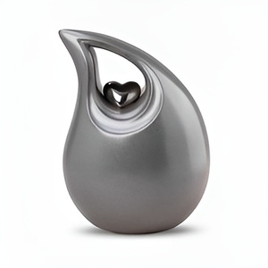<b>Top</b> Quality Colourful Design Aluminium Adult Teardrop Urn for Cremation Use Low Prices Metal Fancy Urns Funeral Made India 2026 - Product Image 6
